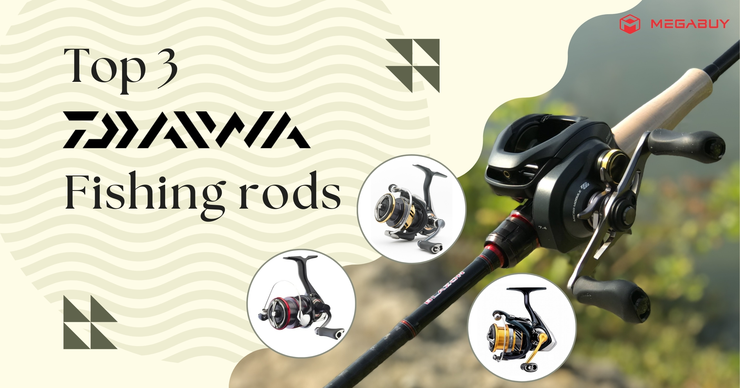 Top 3 máy câu Daiwa phân khúc tầm trung được cần thủ ưa chuộng nhất